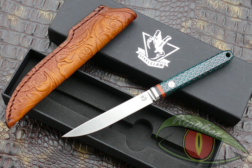Нож STEELCLAW "ЩЁГОЛЬ" green