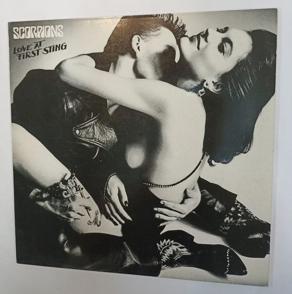 Винтажная виниловая пластинка Scorpions Love At First Sting (Germany 1984)