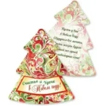 Мини-открытки «Счастья и удачи в новом году»