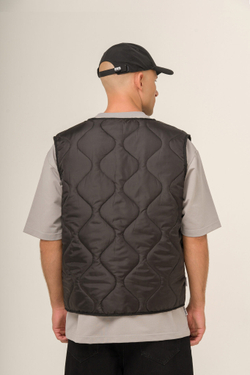 Жилет KUL'TURA "JAPANESE URBAN" Черный