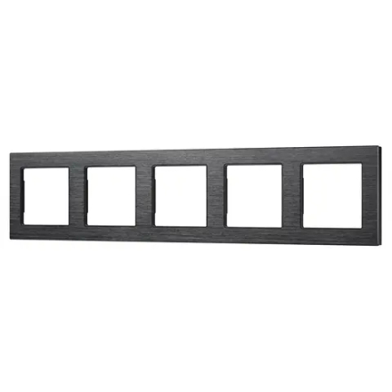 Рамка алюминиевая FRM-PRESTO-ALS-5-BK (Arlight, -) 043865