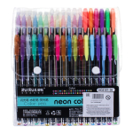 Набор гелевых ручек с блестками 1мм 36 штук в ПВХ упаковке