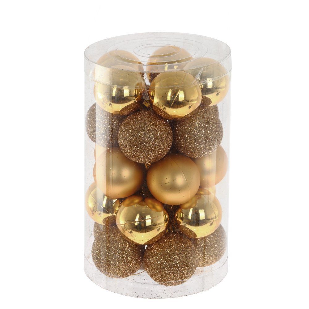GAEM Набор из 25шт Украшение новогоднее "Шар", D 3 см, L8 W8 H13 см