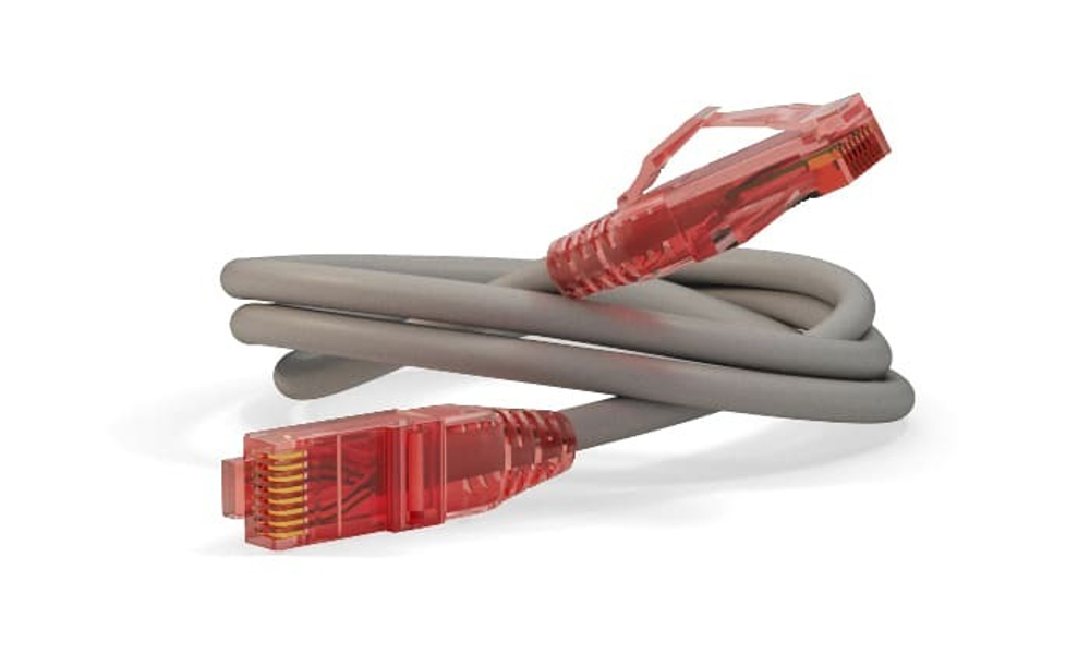 Hyperline PC-LPM-UTP-RJ45-RJ45-C5e-3M-LSZH-GY Сетевое оборудование