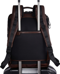 Рюкзак Piquadro Harper CA4818AP/VETM зеленый/темно-коричневый кожа