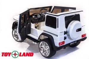 Детский электромобиль Toyland Mercedes Benz G65 белый