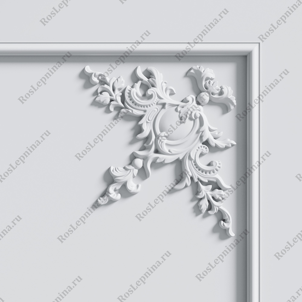 Угол с орнаментом Roslepnina UR-536P