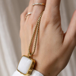 Колье Coeur de Lion White-Gold 1200/10-1416