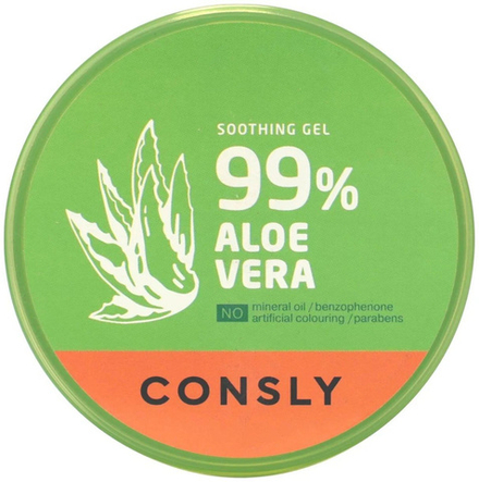 Consly Гель успокаивающий с экстрактом алоэ вера - Aloe vera soothing gel, 300мл, шт