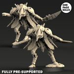 Xenos Armies Necrons Triarch Praetorians 1 шт. миниатюра для dnd, днд, pathfinder, фентези, Настольная игра, НРИ, Варгейм, РПГ
