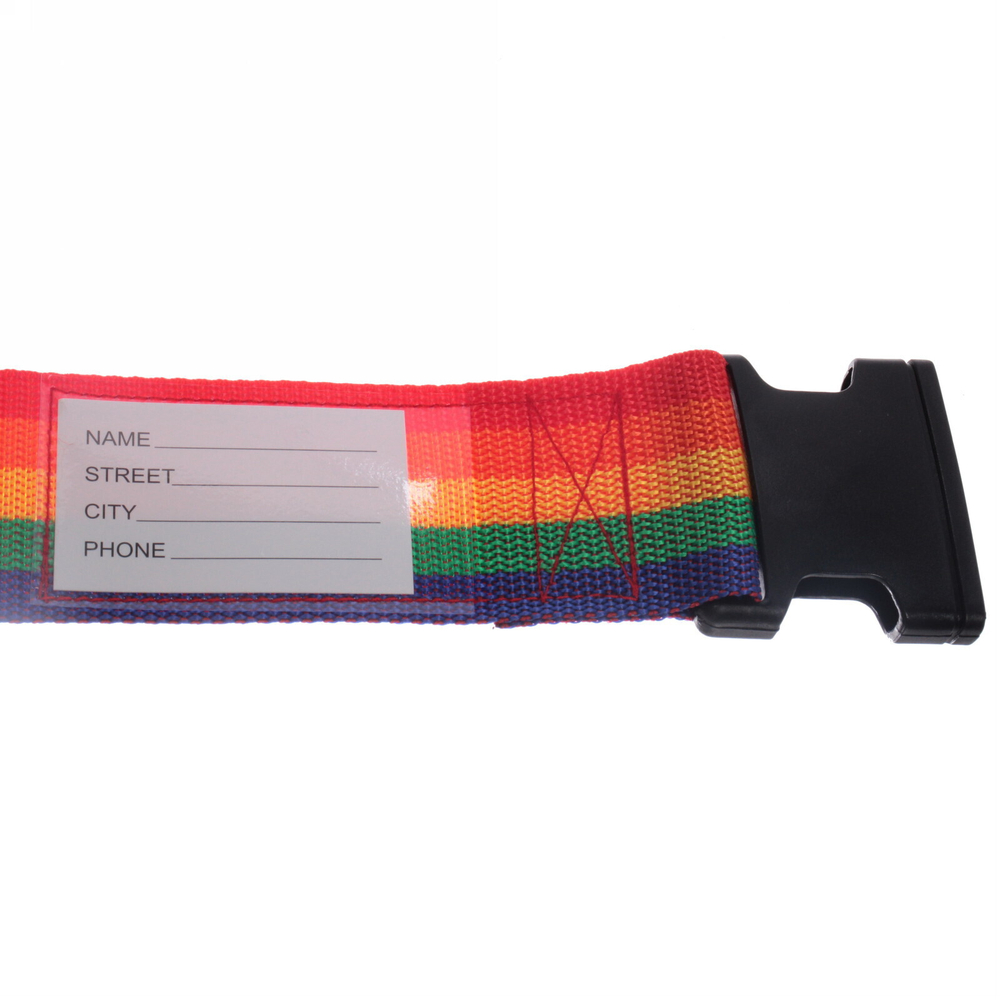 Ремень для чемодана или сумки «RADUGA», цвет микс, 2м*5см, в коробке