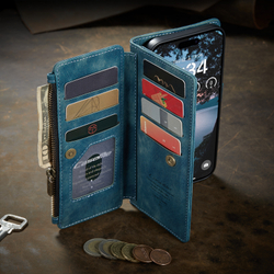 Многофункциональный чехол-кошелек CaseMe 3 in 1 Matte Wallet для iPhone 17 Pro Max