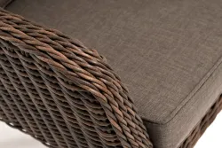 "Прованс" кресло из искусственного ротанга, цвет коричневый