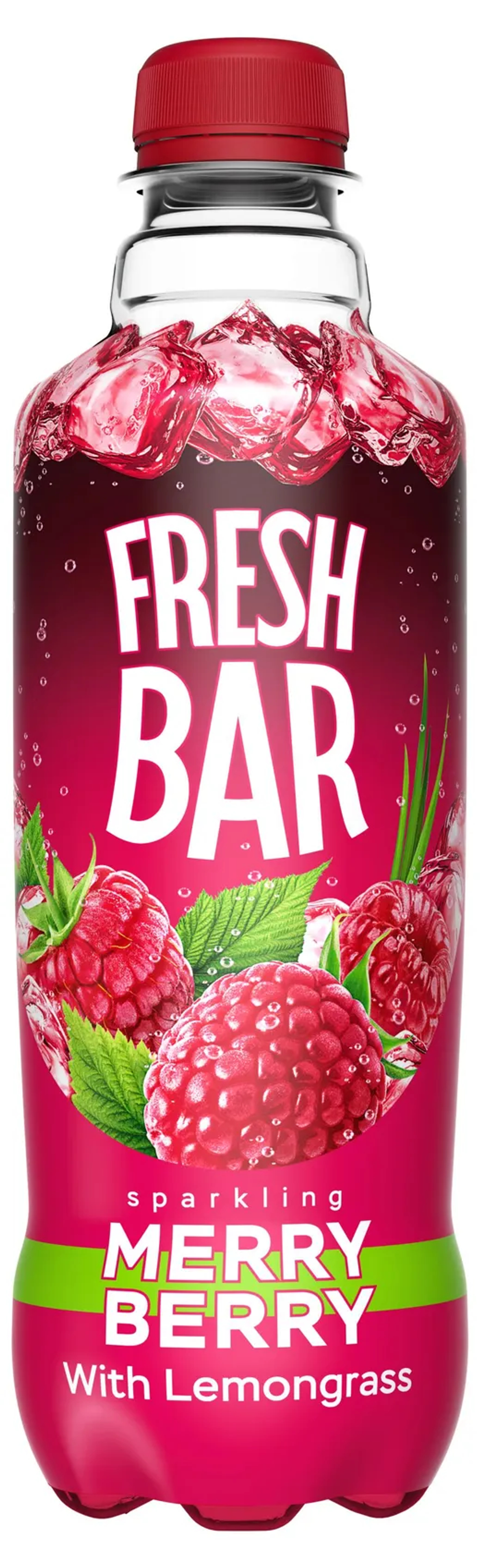 Газированый напиток Fresh Bar Merry Berry 0, 48л ПЭТ
