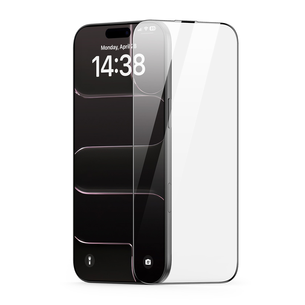 Защитное стекло для iPhone Air, серия Roga Series от Dux Ducis (комплект с ванночкой для автоматического выравнивания и установки)