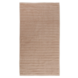 Полотенце банное 50x90 Tkano Essential Waves бежевое