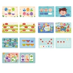 Книга с липучками Busy book, более 60 липучек