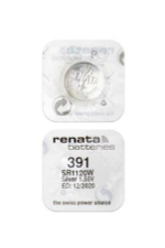 Элемент питания Renata 391 (SR1120W) 0%Hg BL-1/10/100