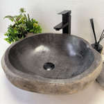 Раковина из речного камня RS-63326 (52*43*15) 0122