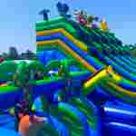 Надувной наземный аквапарк «Тропический рай», 20*15*8 м