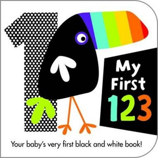 Black and White: My First 123 (board book)