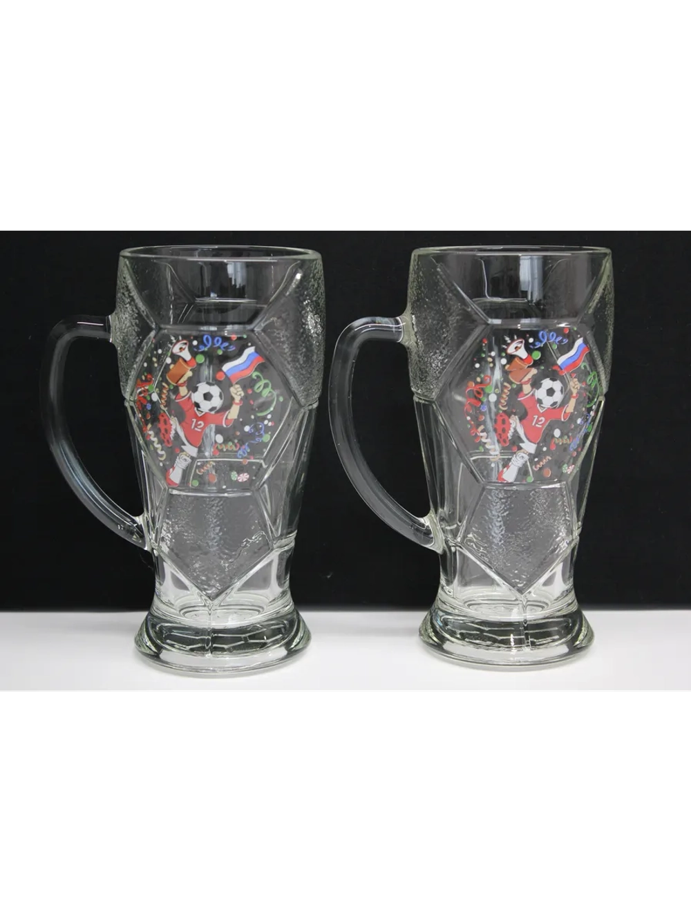 Набор из двух пивных кружек "Футбол"