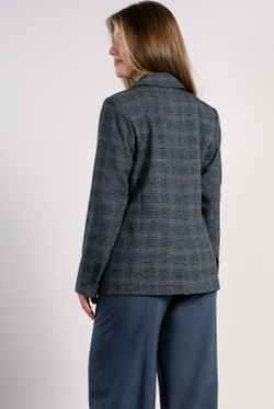 Жакет женский 4135АПБ, клетка #406Кла044135АПБ