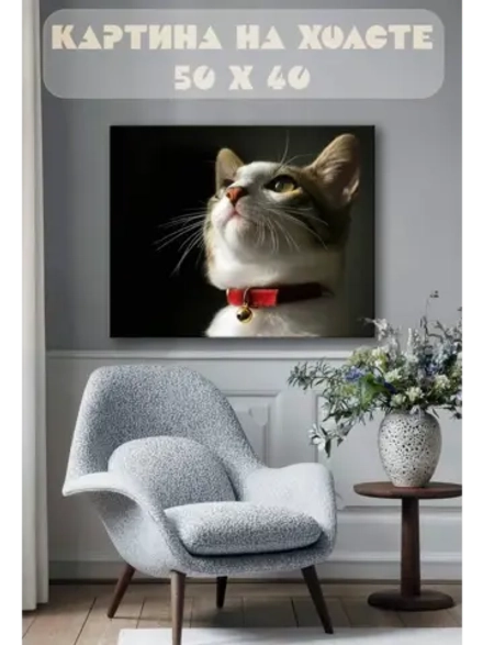 Картина на стену 40 X 50 Кот