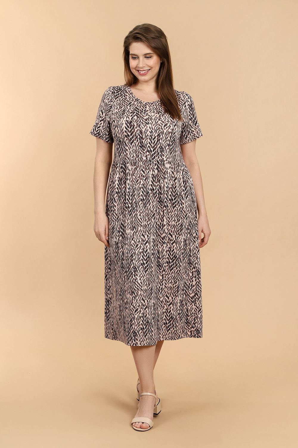 Платье Дыхание лета-1 Виотекс БЕЖЕВЫЙ