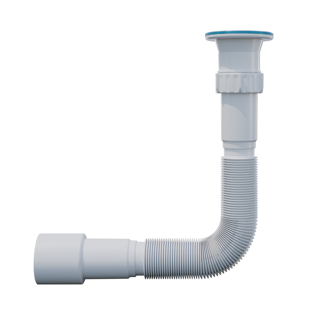 Гофросифон 1 1/2"*40*50 (1450мм) GS30145 ИНКОПЛАСТ (винт М6*60)