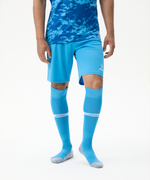 Гетры футбольные CAMP ADVANCED SOCKS, голубой/белый