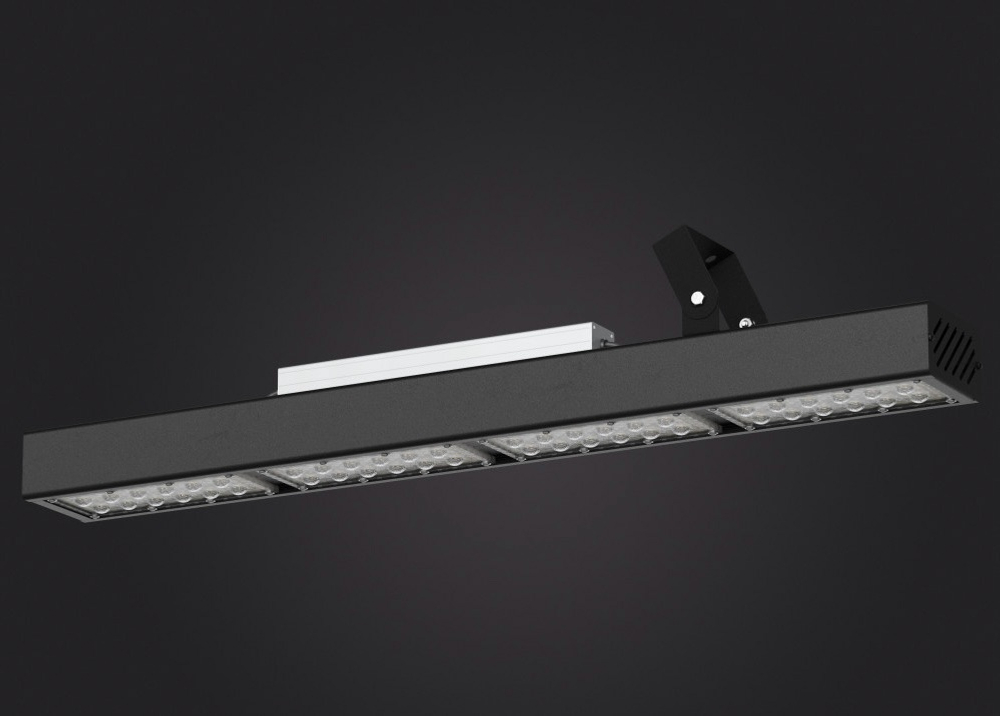 Светильник LED 100Вт 4000К 16200Лм IP67 Awax II U1 Lens D15 776х94х100мм DARKLUM