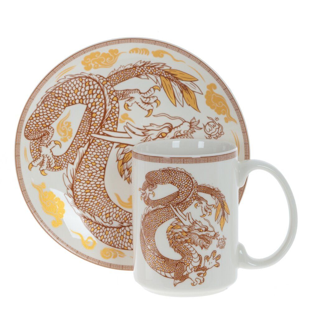 GAEM Кружка с тарелкой, 500 мл, L20 W20 H13 см