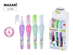 Корректирующий карандаш 4мл с металлическим наконечником PASTEL(Mazari)