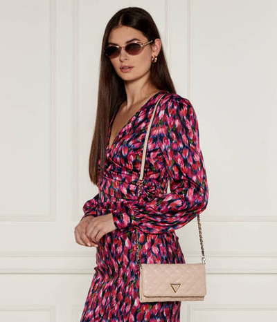 Клатч GIULLY Guess - пудро-розовый(HWQG87 48750)