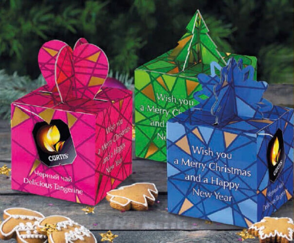 Чай черный Curtis Winter collection араматизированный 36 г.