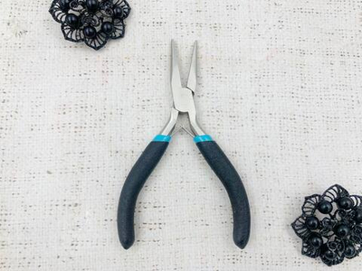 Длинногубцы на блистере, р. 13 см, рабочая поверхность 30 мм