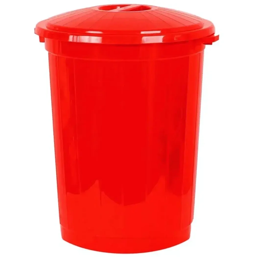 Бак 85л с крышкой (Красный)