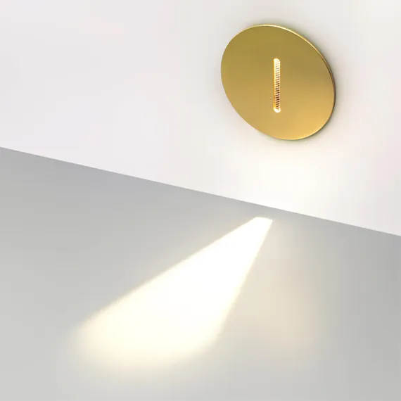 7053/3WL HIGHTECH ODL25 339 металл/металл Подсветка лестницы бронза IP20 LED 1*3W ESCALA