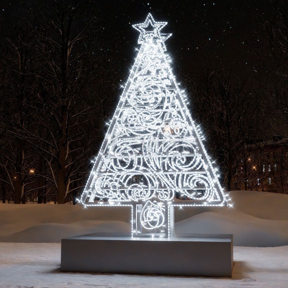 Светодиодная объемная фигура "Елка"