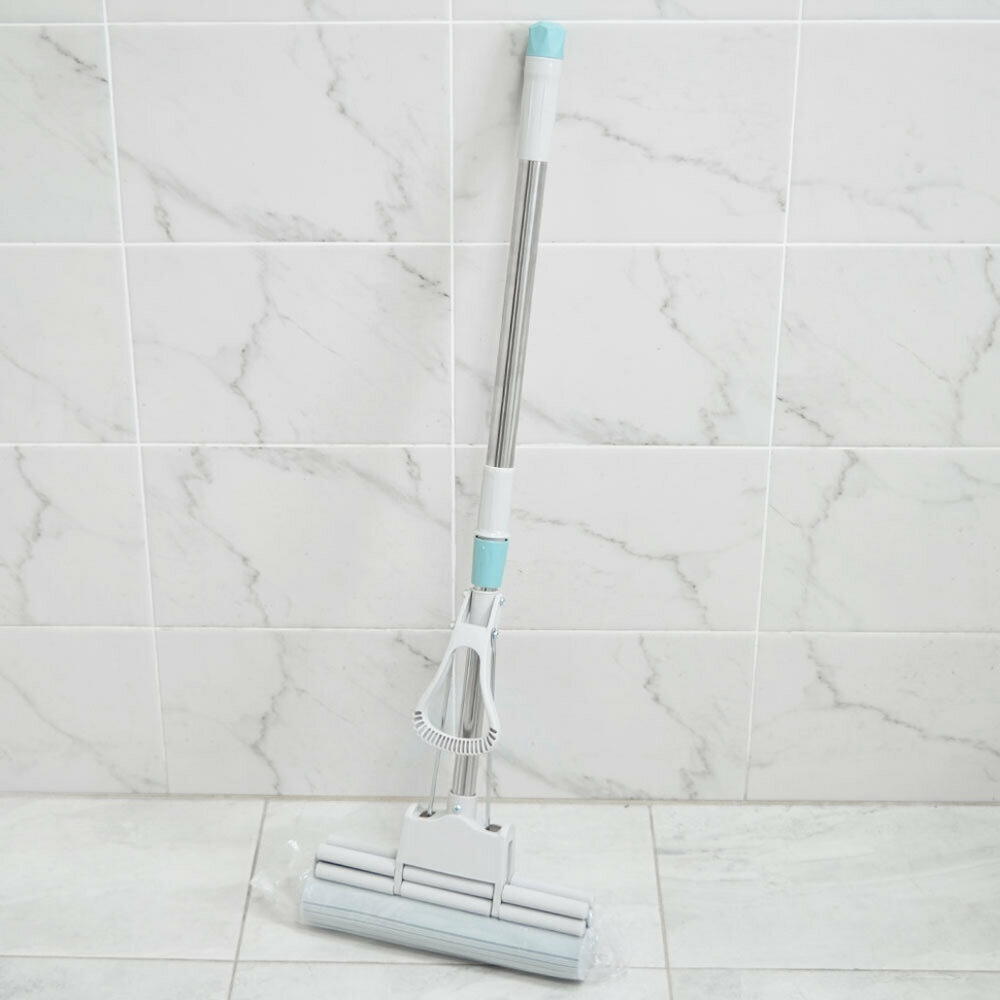 Швабра для пола с отжимом (с насадкой из ПВА), NN50644-13