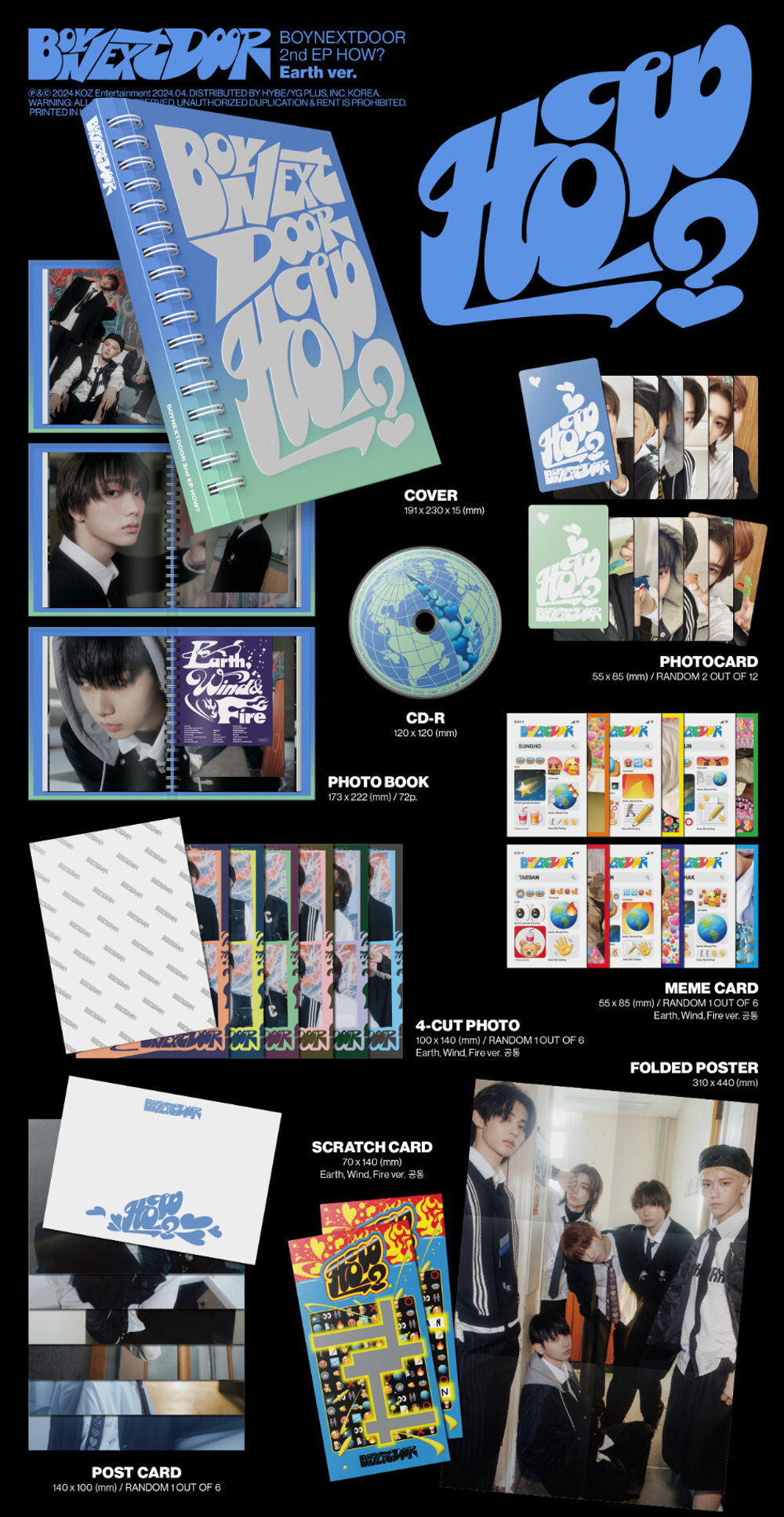 Альбом BOYNEXTDOOR - 2nd EP [HOW?]