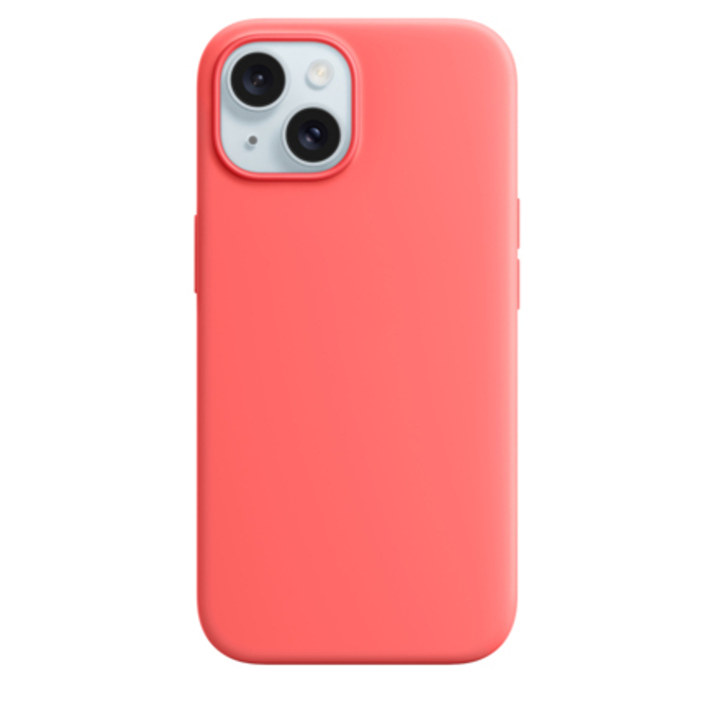 Силиконовый чехол с поддержкой MagSafe Apple Silicone Case для iPhone 15