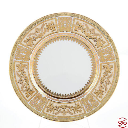 Набор тарелок Falkenporzellan Diadem White Creme Gold 23см(6 шт)