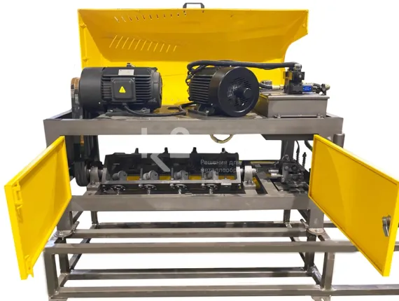 Правильно-отрезной станок ВПК ПРО-14КЧ с приемной линией