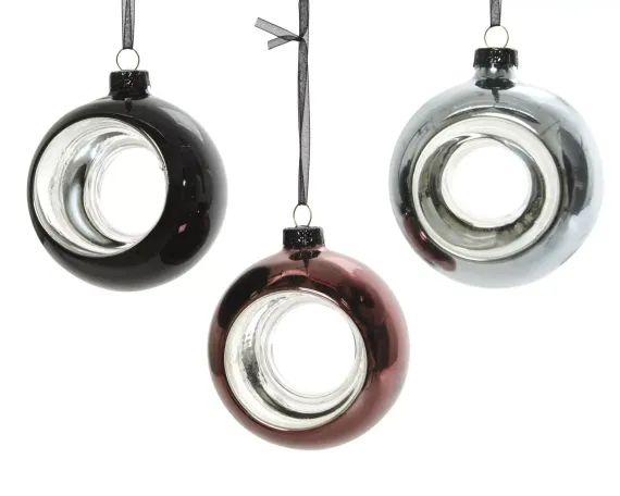 Украшение стеклянное Властелин колец 80 мм., розовый, Kaemingk (120272/2)