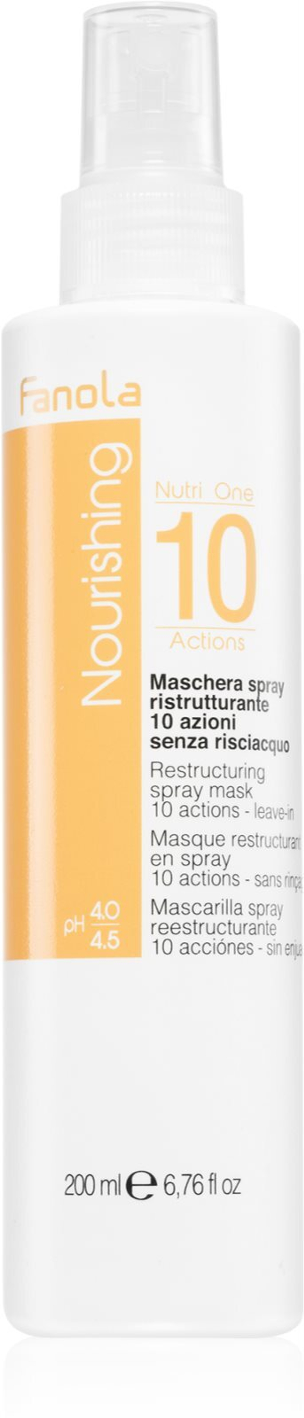 Fanola Nourishing - несмываемый спрей питательный и увлажняющий /   200  ml  / GTIN 8008277760599
