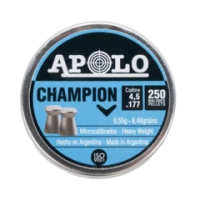 Пуля пневматическая APOLO "Champion", для винтовки, 4.5 0,55 гр. (250 шт.)