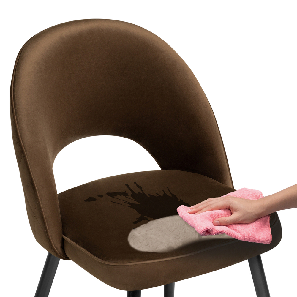 Стул на металлокаркасе Woodville Клэйн MR-7 , черный, ножки черные