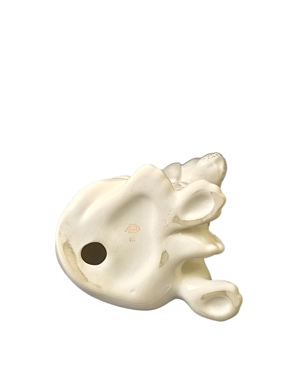 Фарфоровая статуэтка "Щенок мраморного дога" ЛФЗ